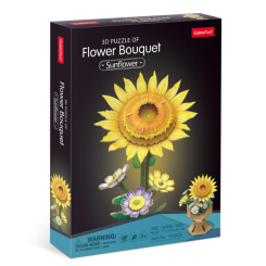3D-пазли - Тривимірний пазл CubicFun Букет квітів Соняшник (W3303h) 3D-пазли - Тривимірний пазл CubicFun Букет квітів Соняшник (W3303h)