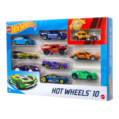 Автомоделі - Набір автомоделей Hot Wheels 10 шт в асортименті (54886) Автомоделі - Набір автомоделей Hot Wheels 10 шт в асортименті (54886)
