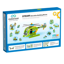 Блокові конструктори - Конструктор Makerzoid Diverse Building Blocks 370 елементів (MKZ-BK-DB) Блокові конструктори - Конструктор Makerzoid Diverse Building Blocks 370 елементів (MKZ-BK-DB)