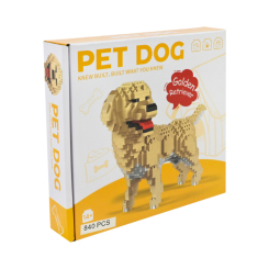 Блокові конструктори - Конструктор Країна Іграшок Золотистий ретривер 840 деталей (911-3) Блокові конструктори - Конструктор Країна Іграшок Золотистий ретривер 840 деталей (911-3)