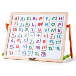 Дитячі меблі - Магнітна дошка Woody з буквами ABC (90107) Дитячі меблі - Магнітна дошка Woody з буквами ABC (90107)