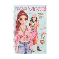 Товари для малювання - Розмальовка з наклейками Top Model Одягни мене (0413486) Товари для малювання - Розмальовка з наклейками Top Model Одягни мене (0413486)