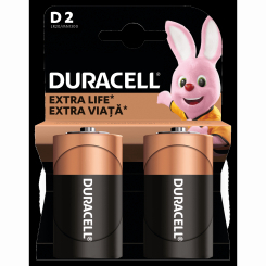 Акумулятори і батарейки - Батарейки алкаліновi Duracell Basic D 1.5V LR20 2 шт (5000394076730) Акумулятори і батарейки - Батарейки алкаліновi Duracell Basic D 1.5V LR20 2 шт (5000394076730)