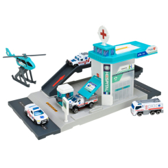 Паркінги і гаражі - Ігровий набір Автопром Госпіталь (PS005-5) Паркінги і гаражі - Ігровий набір Автопром Госпіталь (PS005-5)