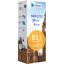Навчальна література - Картки для вивчення англійської мови «Intermediate» (рівень B1.1) (9789669764768) Навчальна література - Картки для вивчення англійської мови «Intermediate» (рівень B1.1) (9789669764768)