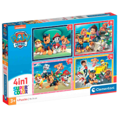 Пазли - Пазл Clementoni Paw Patrol 4 в 1 (8005125215133) Пазли - Пазл Clementoni Paw Patrol 4 в 1 (8005125215133)