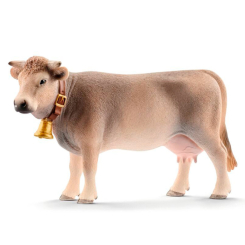 Фігурки тварин - Пластикова фігурка Schleich Бура корова 13 х 3,8 х 7,8 см (13874) Фігурки тварин - Пластикова фігурка Schleich Бура корова 13 х 3,8 х 7,8 см (13874)
