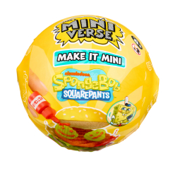 Набори для творчості - Ігровий набір Miniverse SpongeBob Створи смаколики Красті Краб (599296) Набори для творчості - Ігровий набір Miniverse SpongeBob Створи смаколики Красті Краб (599296)