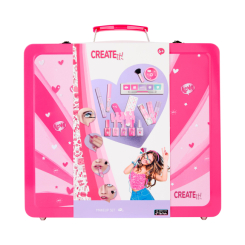 Косметика - Набір косметики Create It! Неон Глітер у кейсі (884512) Косметика - Набір косметики Create It! Неон Глітер у кейсі (884512)