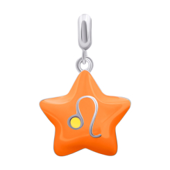 Ювелірні прикраси - Кулон UmaUmi Zodiac Лев з помаранчевою та жовтою емаллю (2210000006591) Ювелірні прикраси - Кулон UmaUmi Zodiac Лев з помаранчевою та жовтою емаллю (2210000006591)