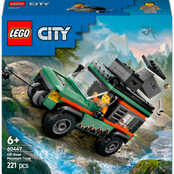 Конструктори LEGO - Конструктор LEGO City Позашляхова гірська вантажівка 4x4 (60447) Конструктори LEGO - Конструктор LEGO City Позашляхова гірська вантажівка 4x4 (60447)