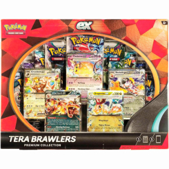 Настільні ігри - Настільна гра Pokemon Tera Brawlers Premium Collection (820650412097) Настільні ігри - Настільна гра Pokemon Tera Brawlers Premium Collection (820650412097)