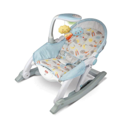 Крісла-качалки - Шезлонг-гойдалка WinFun Grow with me 2 в 1 блакитна (802101-NL) Крісла-качалки - Шезлонг-гойдалка WinFun Grow with me 2 в 1 блакитна (802101-NL)