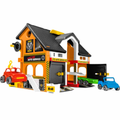 Паркінги і гаражі - Ігровий набір Wader Play House автосервіс (25471) Паркінги і гаражі - Ігровий набір Wader Play House автосервіс (25471)