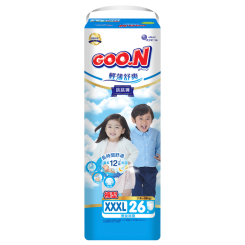 Підгузки - Трусики-підгузки Goo.N Slim & Comfortable 18-30 кг розмір 7 XXXL 26 шт (21001095) Підгузки - Трусики-підгузки Goo.N Slim & Comfortable 18-30 кг розмір 7 XXXL 26 шт (21001095)