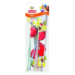Аксесуари для свят - Аксесуар для свята Соломка для напоїв Веселі Звірята EVENTA 12 шт (39302300) (39302900) Аксесуари для свят - Аксесуар для свята Соломка для напоїв Веселі Звірята EVENTA 12 шт (39302300) (39302900)
