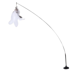 Іграшки для котів - Іграшка-дражнилка для котів Friend is Пір'їнка на присосці (KR-12227) Іграшки для котів - Іграшка-дражнилка для котів Friend is Пір'їнка на присосці (KR-12227)