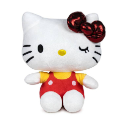 Персонажі мультфільмів - М'яка іграшка Hello Kitty Хелло Кітті Ювілейна 50 Червоний бантик 32 см (760023890/1) Персонажі мультфільмів - М'яка іграшка Hello Kitty Хелло Кітті Ювілейна 50 Червоний бантик 32 см (760023890/1)