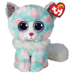М'які тварини - М'яка іграшка TY Beanie Boo's Кіт Опал 25 см (37288) М'які тварини - М'яка іграшка TY Beanie Boo's Кіт Опал 25 см (37288)