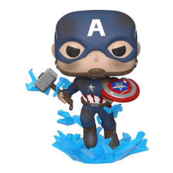Фігурки персонажів - Фігурка Funko Pop Avengers Капітан Америка із мйольніром (45137) Фігурки персонажів - Фігурка Funko Pop Avengers Капітан Америка із мйольніром (45137)