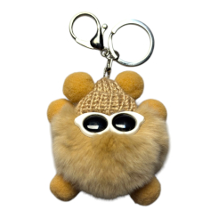 Брелоки - Брелок Тискуни бежевий 8 см (MYK003) Брелоки - Брелок Тискуни бежевий 8 см (MYK003)