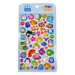 Набори для творчості - Набір 3D-наліпок Tiki Wiki Crystal Тікі океан (51366) Набори для творчості - Набір 3D-наліпок Tiki Wiki Crystal Тікі океан (51366)