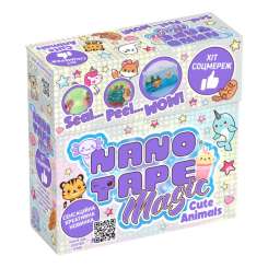 Набори для творчості - Набір для творчості Nano Tape Magic classic Cute animals (BKL5000-A) Набори для творчості - Набір для творчості Nano Tape Magic classic Cute animals (BKL5000-A)