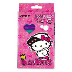 Набори для ліплення - Восковий пластилін Kite Hello Kitty 12 кольорів (HK21-086) Набори для ліплення - Восковий пластилін Kite Hello Kitty 12 кольорів (HK21-086)