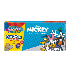 Набори для ліплення - Пластилін Colorino Disney Міккі Маус 12 кольорів (89885PTR) Набори для ліплення - Пластилін Colorino Disney Міккі Маус 12 кольорів (89885PTR)