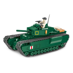 Конструктори з унікальними деталями - Конструктор COBI Company of Heroes 3 Танк Mk III Черчилль 654 деталей (COBI-3046) Конструктори з унікальними деталями - Конструктор COBI Company of Heroes 3 Танк Mk III Черчилль 654 деталей (COBI-3046)