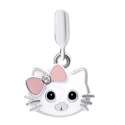 Ювелірні прикраси - Кулон UmaUmi Pets Кіті-котик рожевий (0010000017069) Ювелірні прикраси - Кулон UmaUmi Pets Кіті-котик рожевий (0010000017069)