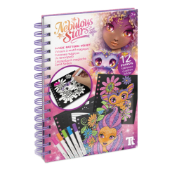 Товари для малювання - Розмальовка Nebulous stars Візерунки на оксамиті (11026) Товари для малювання - Розмальовка Nebulous stars Візерунки на оксамиті (11026)