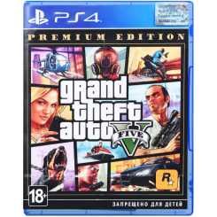 Відеоігри - Гра консольна PS4 Grand Theft Auto V Premium Edition (5026555424271) Відеоігри - Гра консольна PS4 Grand Theft Auto V Premium Edition (5026555424271)