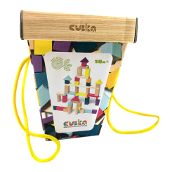 Розвивальні іграшки - Дерев'яні кубики Cubika 50 елементів (15191) (4823056515191) Розвивальні іграшки - Дерев'яні кубики Cubika 50 елементів (15191) (4823056515191)