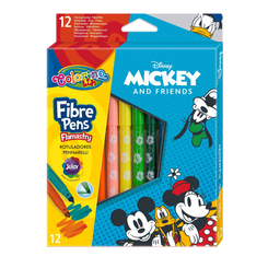 Канцтовари - Фломастери Colorino Disney Міккі Маус 12 кольорів (89939PTR) (566530) Канцтовари - Фломастери Colorino Disney Міккі Маус 12 кольорів (89939PTR) (566530)