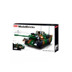 Конструктори з унікальними деталями - Конструктор Sluban Model Bricks Основний бойовий танк Леопард 2А5 766 деталей (M38-B0839) Конструктори з унікальними деталями - Конструктор Sluban Model Bricks Основний бойовий танк Леопард 2А5 766 деталей (M38-B0839)