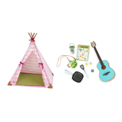 Одяг та аксесуари - Набір аксесуарів Our Generation Міні-намет (BD37209Z) Одяг та аксесуари - Набір аксесуарів Our Generation Міні-намет (BD37209Z)