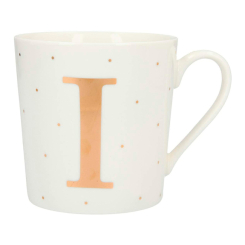Чашки, склянки - Чашка Top Model з буквою I 300 мл фарфорова (045909/33) Чашки, склянки - Чашка Top Model з буквою I 300 мл фарфорова (045909/33)