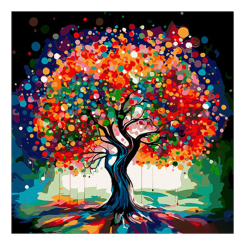 Товари для малювання - Картина за номерами Strateg Дерево змін Сюжет № 4 (AV4040-24) Товари для малювання - Картина за номерами Strateg Дерево змін Сюжет № 4 (AV4040-24)
