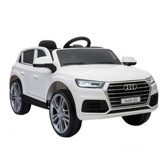 Електромобілі - Електромобіль Kidsauto Новий Audi Q5 білий (HZB-108/HZB-108-2) Електромобілі - Електромобіль Kidsauto Новий Audi Q5 білий (HZB-108/HZB-108-2)