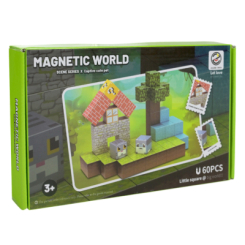 Магнітні конструктори - Магнітний конструктор Країна Іграшок 62 деталі (Z011A) Магнітні конструктори - Магнітний конструктор Країна Іграшок 62 деталі (Z011A)
