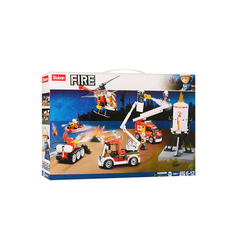 Конструктори з унікальними деталями - Конструктор Sluban Fire Пожежна бригада 490 деталей (M38-B0811) Конструктори з унікальними деталями - Конструктор Sluban Fire Пожежна бригада 490 деталей (M38-B0811)