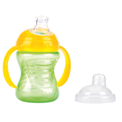 Дитячий посуд та аксесуари - Поїльник Nuby No Spill з ручками зелений (NV0404003/NV0404003grn) Дитячий посуд та аксесуари - Поїльник Nuby No Spill з ручками зелений (NV0404003/NV0404003grn)