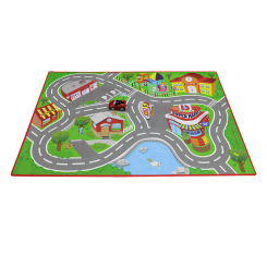 Машинки для малюків - Розвивальний килимок Bb Junior LaFerrari Junior City Playmat (16-85008) Машинки для малюків - Розвивальний килимок Bb Junior LaFerrari Junior City Playmat (16-85008)