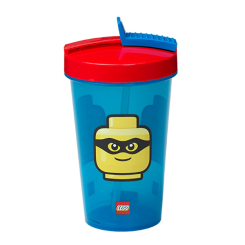 Чашки, склянки - Стакан з трубочкою LEGO Lifestyle Iconic Classic (40440001) Чашки, склянки - Стакан з трубочкою LEGO Lifestyle Iconic Classic (40440001)