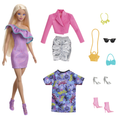 Ляльки - Ігровий набір Barbie Стильні наряди (HYT61) Ляльки - Ігровий набір Barbie Стильні наряди (HYT61)