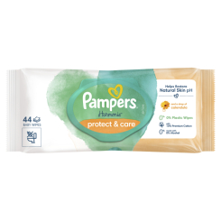 Пелюшки та серветки - Вологі серветки Pampers Harmonie Захист та догляд 44 шт (8700216250641) Пелюшки та серветки - Вологі серветки Pampers Harmonie Захист та догляд 44 шт (8700216250641)