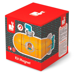 Магнітні конструктори - Розвивальна іграшка Janod Субмарина збірна дерево (J05219) Магнітні конструктори - Розвивальна іграшка Janod Субмарина збірна дерево (J05219)