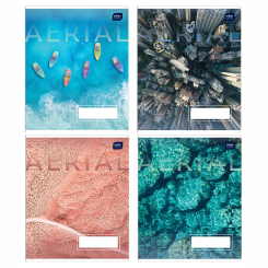 Канцтовари - Зошит Interdruk Aerial View в клітинку 12 аркушів в асортименті (278913) Канцтовари - Зошит Interdruk Aerial View в клітинку 12 аркушів в асортименті (278913)