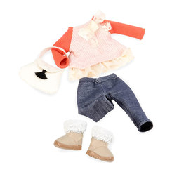 Одяг та аксесуари - Одяг для ляльки Lori Чудове мереживо (LO30002Z) Одяг та аксесуари - Одяг для ляльки Lori Чудове мереживо (LO30002Z)